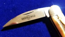 GREAT EASTERN NORTHFIELD GEC STAG LITTLE RATTLER KNIFE RARE 1/533 MIT 190120