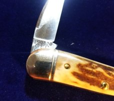 GREAT EASTERN NORTHFIELD GEC STAG LITTLE RATTLER KNIFE RARE 1/533 MIT 190120