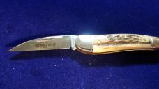 GREAT EASTERN NORTHFIELD GEC STAG LITTLE RATTLER KNIFE RARE 1/533 MIT 190120