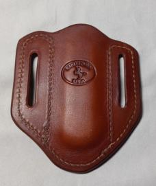 Buck 110 Pancake Style sheath with Custom Stamping