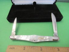 Case XX 2003 Discontinued Pearl Tuxedo Pattern # 82156 SS Case XX 2003 Discontinued Pearl Tuxedo Pattern # 82156 SS