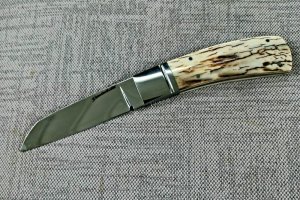 Steve Vanderkolff Mammoth Native Fixed Blade...Cpm154..Fluted bolsters..7.25" oal..4" Handle..3"shar