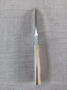 Steve Vanderkolff Mammoth Native Fixed Blade...Cpm154..Fluted bolsters..7.25" oal..4" Handle..3"shar Steve Vanderkolff Mammoth Native Fixed Blade...Cpm154..Fluted bolsters..7.25" oal..4" Handle..3"shar