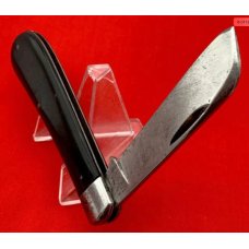 Vintage KA-BAR OLEAN, N.Y. 1-Blade Swayback Jack Folding Pocket Knife Slick Black c.1911-51 Vintage KA-BAR OLEAN, N.Y. 1-Blade Swayback Jack Folding Pocket Knife Slick Black c.1911-51
