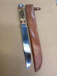 Original Gator Hunter Stag Handle German Made Original Gator Hunter Stag Handle German Made