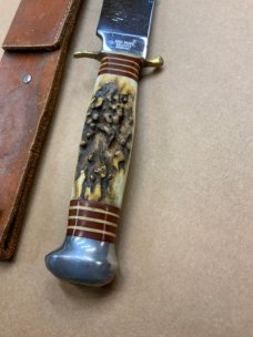 Original Gator Hunter Stag Handle German Made Original Gator Hunter Stag Handle German Made