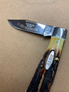 KA-BAR COLLECTORS CLUB 1186 USA STAG  