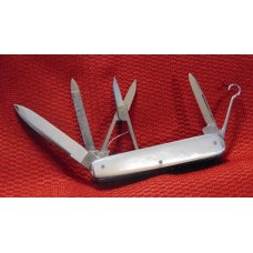 NEAR MINT RARE EARLY VINTAGE H. BOKER  & CO'S IMPROVED CUTLERY MULTI-BLADE DISPLAY KNIFE 1869-1914