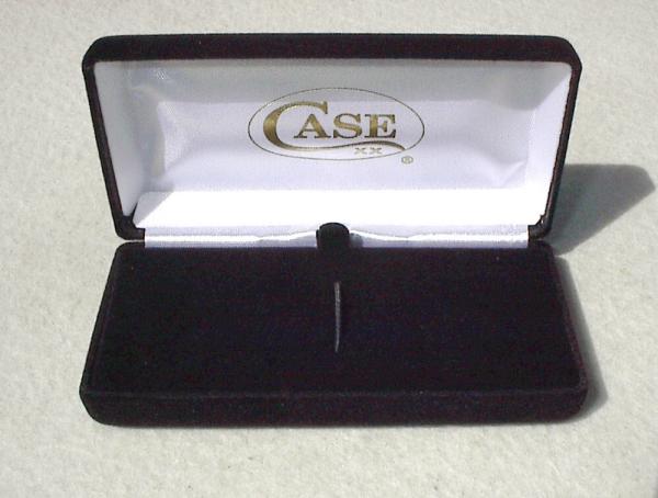 NEW CASE XX USA BLACK FELT BOX WITH SLEEVE / BOX & SLEEVE ONLY NO KNIFE