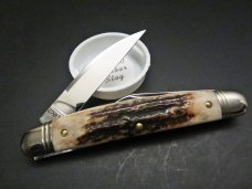 Great Eastern Cutlery Northfield UN-X-LD #62 Pocket Congress Sambar Stag GEC 620220 Great Eastern Cutlery Northfield UN-X-LD #62 Pocket Congress Sambar Stag GEC 620220