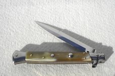NEW FRANK BELTRAME 11" GENUINE BRAZILIAN HORN ITALIAN STILETTO NEW FRANK BELTRAME 11" GENUINE BRAZILIAN HORN ITALIAN STILETTO
