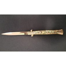 Italian Frank Beltrame 11" Abalone Stiletto *NOS* Italian Frank Beltrame 11" Abalone Stiletto *NOS*