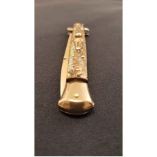 Italian Frank Beltrame 11" Abalone Stiletto *NOS* Italian Frank Beltrame 11" Abalone Stiletto *NOS*