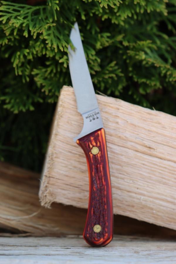 Bear & Son Bird and Trout Fixed with sheath Bear & Son Bird and Trout Fixed with sheath