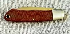 JGood ,Jason, Customs Micarta NATIVE ,box/coa,3 13/16"CLSD,AEB-L blade backspring ,lanyard tube JGood ,Jason, Customs Micarta NATIVE ,box/coa,3 13/16"CLSD,AEB-L blade backspring ,lanyard tube