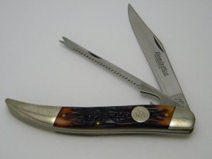 Remington UMC USA Limited Edition 1 of 5000 "The Stren" Delrin 2 Blade Fish Knife