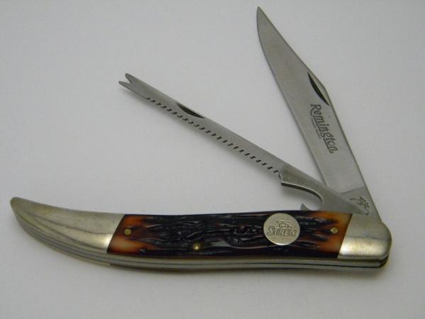 Remington UMC USA Limited Edition 1 of 5000 "The Stren" Delrin 2 Blade Fish Knife Remington UMC USA Limited Edition 1 of 5000 "The Stren" Delrin 2 Blade Fish Knife