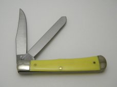 Camillus New York USA 717Y  "Yello-Jaket" Trapper Knife NIB