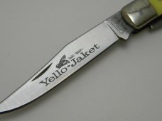 Camillus New York USA 717Y  "Yello-Jaket" Trapper Knife NIB