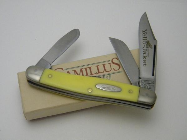 Camillus New York USA 711Y  "Yello-Jaket" Stockman Knife NIB