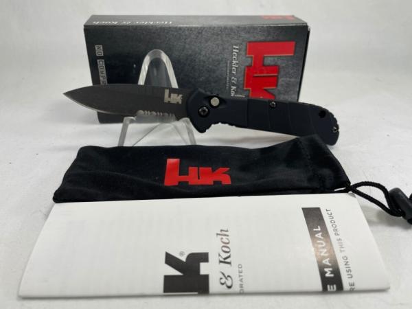 HECKLER & KOCH 14750SBX 1st Production Run Black Pardue Auto 70/500 MINT IN BOX (Z 47955) 