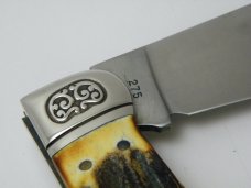 Schrade USA 1980 NKCA Museum Founders Stag Clasp Knife