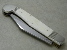 Parker Cut. Co. Hand Made Japan Smooth Bone EK-12 2 Blade Folding Knife - NIB