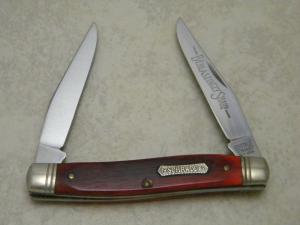 Heritage Schrade+ USA 1983 Everlasting Sharp 7801 Bone Muskrat Knife