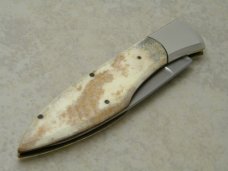 Parker Cut. Co. Japan K-345 Smooth Bone Noda Mitsuo Single Blade Knife in Box