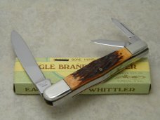 Parker Cut. Co. Japan Eagle Brand K-83 "First Monday" Bone Whittler Knife in Box