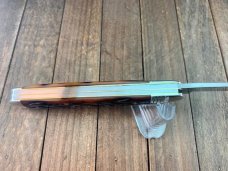 Schatt and Morgan English Jack File and Wire Series Amber Worm Groove Bone ATS-34 Blade Schatt and Morgan English Jack File and Wire Series Amber Worm Groove Bone ATS-34 Blade