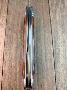 Schatt and Morgan English Jack File and Wire Series Amber Worm Groove Bone ATS-34 Blade Schatt and Morgan English Jack File and Wire Series Amber Worm Groove Bone ATS-34 Blade