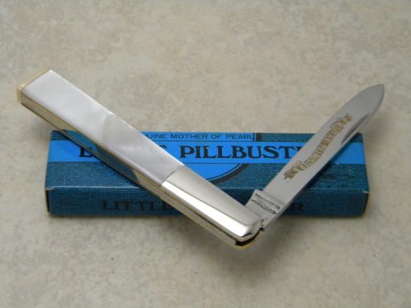 Parker Cut. Co. Japan K-65 Pearl "Little Pillbuster" Knife in Box