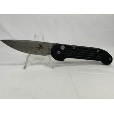 2001 MICROTECH L-UDT Black Hakka Pelita Damascus Auto w/ Pouch MINT IN BOX (Z 47970) 2001 MICROTECH L-UDT Black Hakka Pelita Damascus Auto w/ Pouch MINT IN BOX (Z 47970)