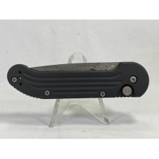 2001 MICROTECH L-UDT Black Hakka Pelita Damascus Auto w/ Pouch MINT IN BOX (Z 47970) 2001 MICROTECH L-UDT Black Hakka Pelita Damascus Auto w/ Pouch MINT IN BOX (Z 47970)