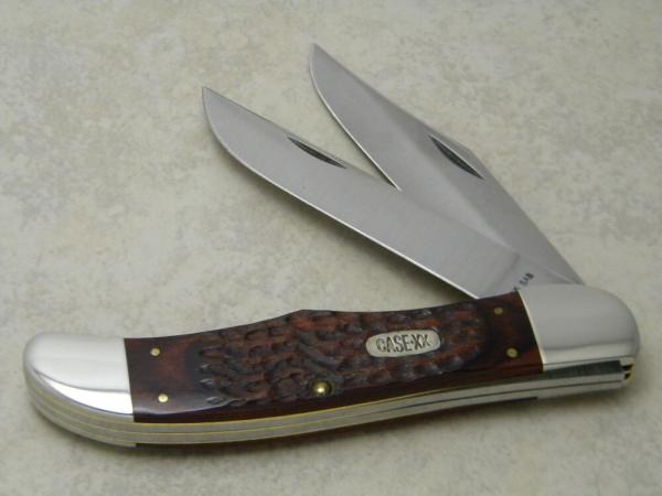 Case XX USA 6265 Laminated Wood Folding Hunter Knife
