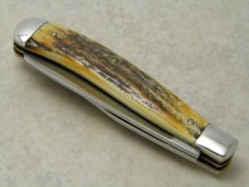 Schrade+ USA 1982 NKCA 1 of 10,000 Stag Trapper Knife