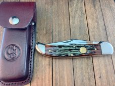 Canal Street Cutlery Folding Hunter Amber Bone Stag 2007 Canal Street Cutlery Folding Hunter Amber Bone Stag 2007