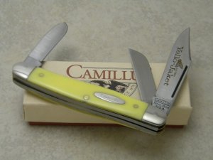 Camillus New York USA 711Y  "Yello-Jaket" Stockman Knife NIB