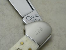 Case XX USA 1998 Smooth Oatmeal Bone 61549L SS Copperlock Knife - SFO - NIB