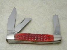 Case XX USA Red Bone R6347 SS "Case XX Tested Centennial 1889-1989" Stockman Knife Case XX USA Red Bone R6347 SS "Case XX Tested Centennial 1889-1989" Stockman Knife