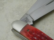 Case XX USA Red Bone R6347 SS "Case XX Tested Centennial 1889-1989" Stockman Knife Case XX USA Red Bone R6347 SS "Case XX Tested Centennial 1889-1989" Stockman Knife