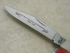 Case XX USA Red Bone R6347 SS "Case XX Tested Centennial 1889-1989" Stockman Knife Case XX USA Red Bone R6347 SS "Case XX Tested Centennial 1889-1989" Stockman Knife