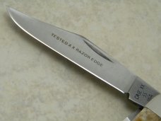 Case XX Stainless USA 1 Dot (1989) Bone 6347 HP SSP Tested XX Razor Edge Stockman Knife Case XX Stainless USA 1 Dot (1989) Bone 6347 HP SSP Tested XX Razor Edge Stockman Knife