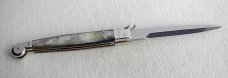 NEW AGA CAMPOLIN 12" SICILIANO RING PULL LIGHT BRAZILIAN HORN 4 MILL BLADE NICKEL SILVER BOLSTERS