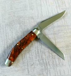 GEC Northfield Bayou Trapper..888222..Honknose Clip & Lambsfoot..4" clsd..1095 & desert ironwood