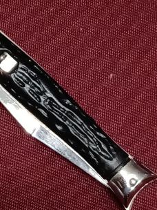 Vintage Shur Snap Fishtail switchblade. 