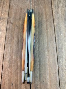 Canal Street Cutlery Stockman Dark Amber Stag Bone Stainless 2005 Canal Street Cutlery Stockman Dark Amber Stag Bone Stainless 2005