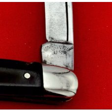 Vintage NOVCO (Novelty Cutlery Co) Swayback Wharncliffe Whittler Picture Pocket Knife c.1879-1949
