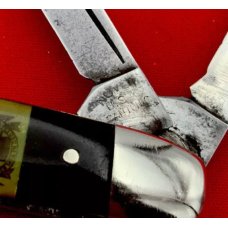 Vintage NOVCO (Novelty Cutlery Co) Swayback Wharncliffe Whittler Picture Pocket Knife c.1879-1949